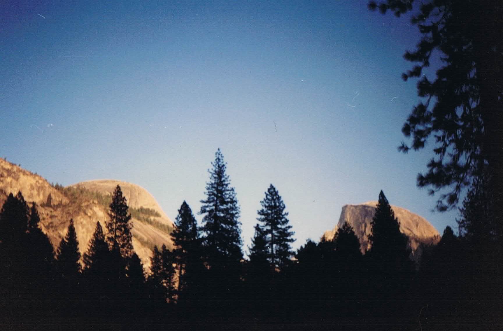 Half dome Yosemite
